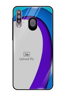 Samsung Galaxy M30 Photo Printing on Glass Case  - Simple Pattern Design