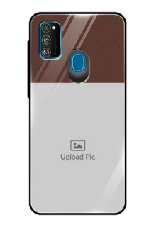 Samsung Galaxy M30s Custom Glass Mobile Case  - Elegant Case Design