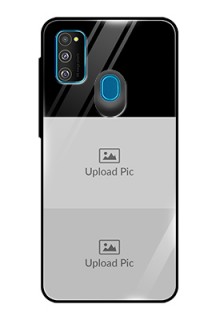 Galaxy M30S 2 Images on Glass Phone Cover