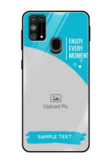 Galaxy M31 Custom Glass Mobile Case  - Happy Moment Design