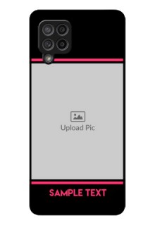Galaxy M42 5G Custom Glass Mobile Case - with Add Text Design