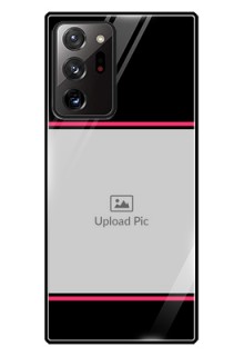 Galaxy Note 20 Ultra Custom Glass Mobile Case  - with Add Text Design