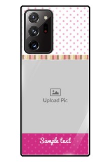 Galaxy Note 20 Ultra Photo Printing on Glass Case  - Cute Girls Cover Design