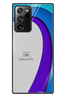 Galaxy Note 20 Ultra Photo Printing on Glass Case  - Simple Pattern Design