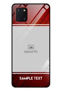 Galaxy Note10 Lite Personalized Glass Phone Case - Leather Phone Case Design