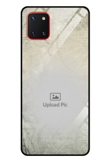 Galaxy Note10 Lite Custom Glass Phone Case - with vintage design