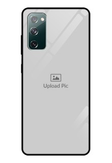 Galaxy S20 FE 5G Photo Printing on Glass Case  - Upload Full Picture Design