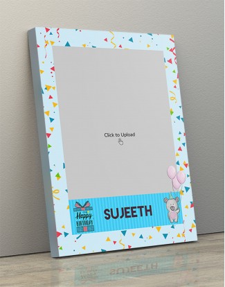 Photo Canvas Frames 10x14 - Kid's Happy Birthday  Design