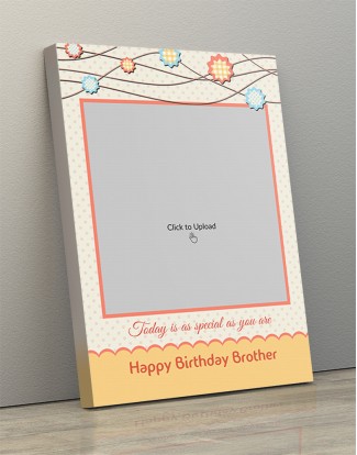 Photo Canvas Frames 10x14 - Today Is As Special Quotation  Design