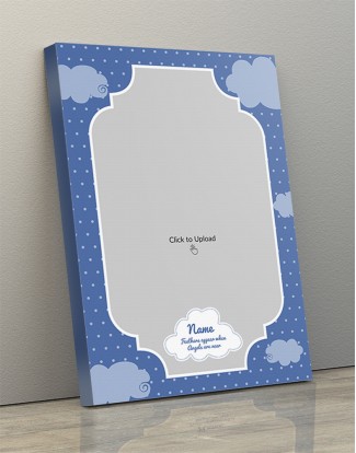 Photo Canvas Frames 10x14 - Sky And Clouds With Feather Appear Quotation Design