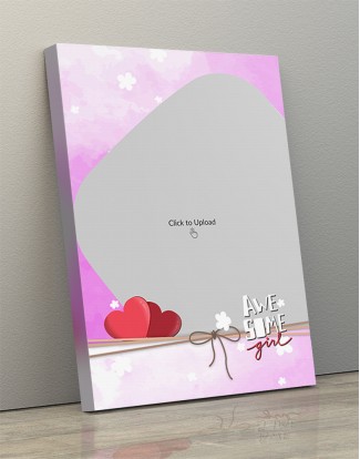 Photo Canvas Frames 10x14 - Awesome Girl   Design