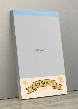 Photo Canvas Frames 10x17 - My Family  Design