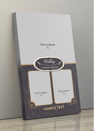 Photo Canvas Frames 10x17 - Traditional Wedding Frame Design