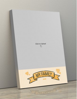 Photo Canvas Frames 12x17 - My Family  Design