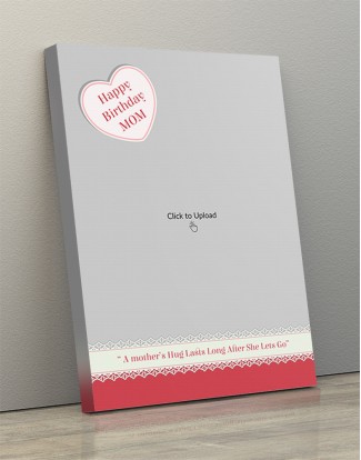 Photo Canvas Frames 12x17 - Happy Birthday Mom Design