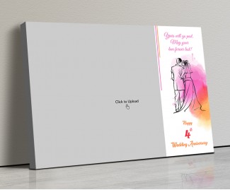 Photo Canvas Frames 14x10 - Holding Hands Each Other  Design