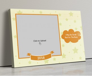 Photo Canvas Frames 14x10 - Stars Background with Quotation Design
