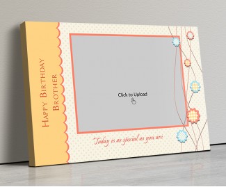 Photo Canvas Frames 20x14 - Today Is As Special Quotation  Design