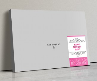 Photo Canvas Frames 20x14 - Birthday Special Design