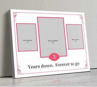 Photo Canvas Frames 20x17 - Vintage Frame With Quotation Design