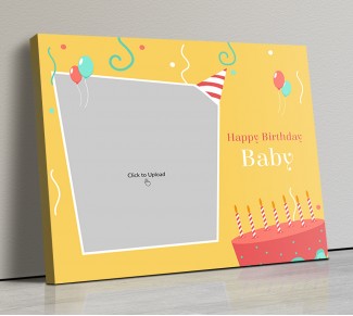 Photo Canvas Frames 20x17 - Birthday Blast Design