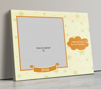 Photo Canvas Frames 20x17 - Stars Background with Quotation Design