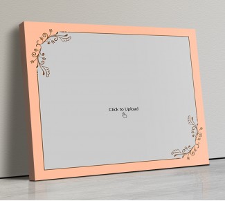 Photo Canvas Frames 20x17 - Vintage Floral Frame  Design