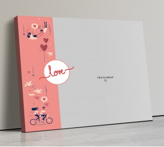 Photo Canvas Frames 20x17 - Love Cycle Design