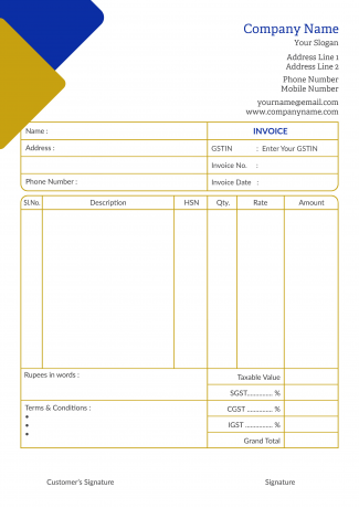 Electrician Bill Book
