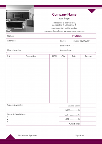 Simple Bill Book