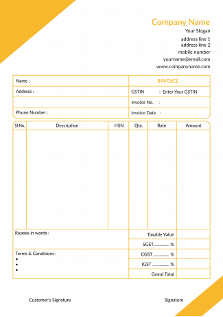 Consultancy Bill Book