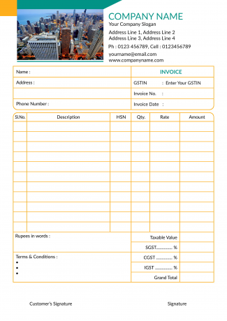 Construction Bill Book