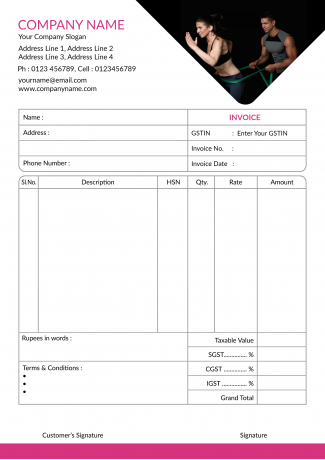 Employee Bill Book