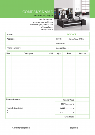 Corporate Bill Book