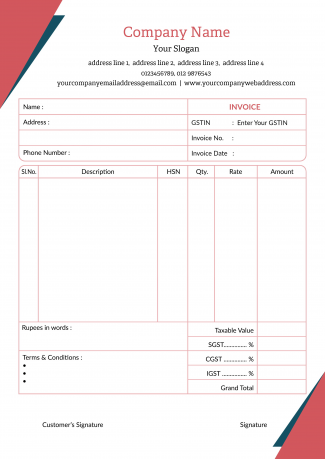 Builder Bill Book