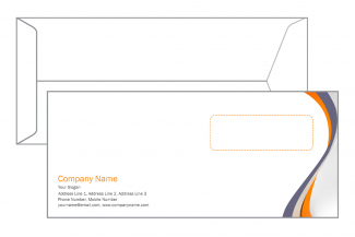 Ophthalmologist Envelope Design
