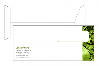 Automobiles Envelope Design