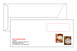 Sweet Shop Envelope Design