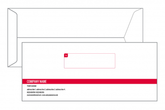 Red And White Envelope