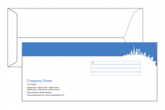 Travel Agency Envelope