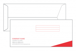 Red And White Envelope