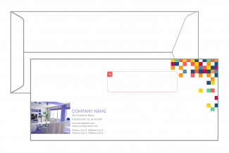 Coloful Pattern Envelope