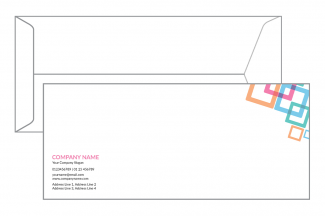 Colorful Pattern Envelope