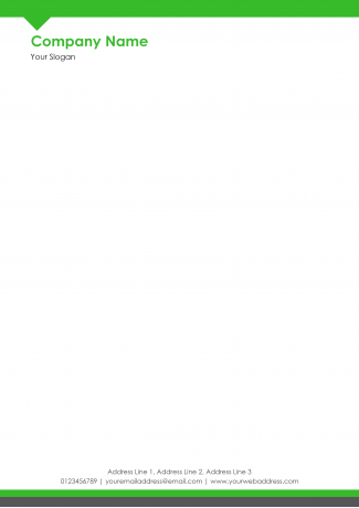 Management Letterhead Design