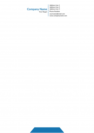IT Company  Letterhead Design