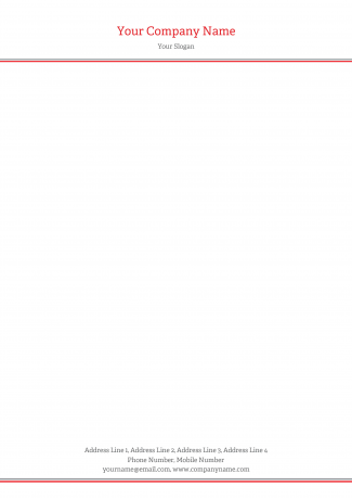 Professional  Letterhead Design