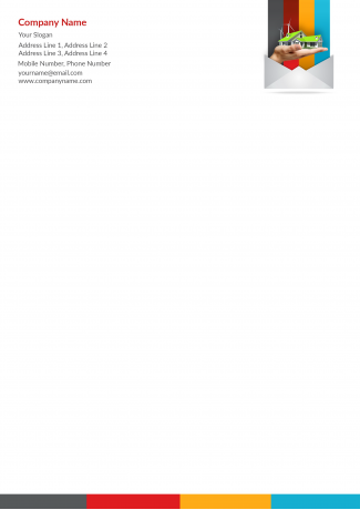 Construction Company  Letterhead Design