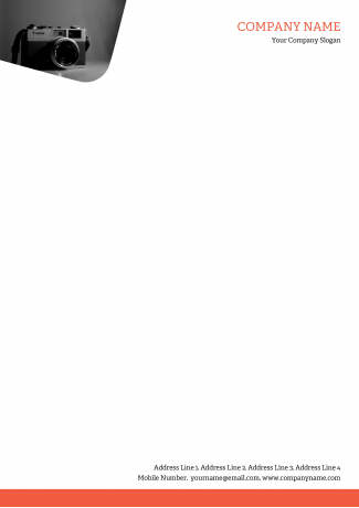 Photography Letterhead Design