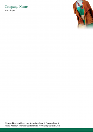 Fashion Designer Letterhead Design