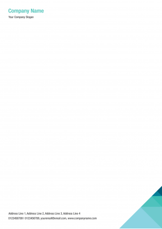 Professional  Letterhead Design